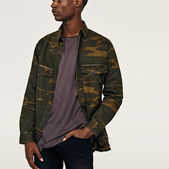 mens camo sweatshirt